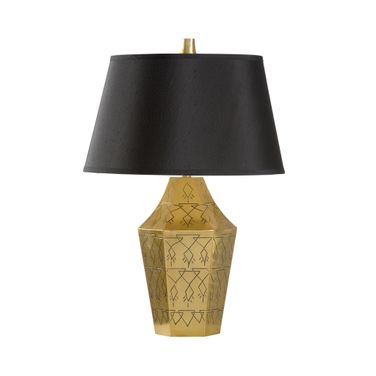 Writings On The Wall Lamp In Gold