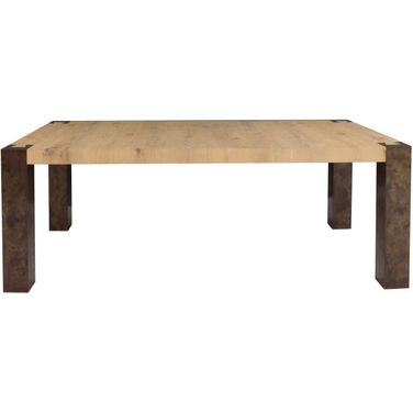 Wyatt 72 Inch Rectangular Dining Table In Natural Oak