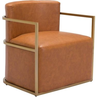 Xander Accent Chair In Brown