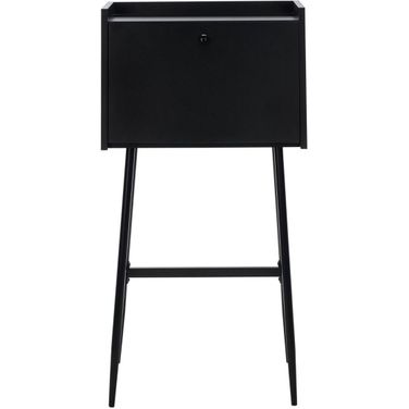 Xander Modern Secretary Desk in Black