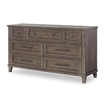 XXX's and OOO's 7 Drawer Dresser In Cocoa