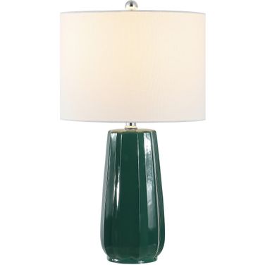 Yani Table Lamp in Dark Green