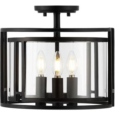 Yarlin Flush Mount in Bronze