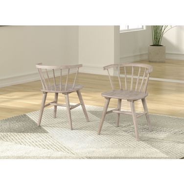 Yate Dining Chair Set of 2 In Natural Oak