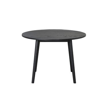 Yate Round Dining Table In Black