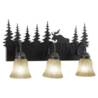 Yellowstone 3L Moose Vanity In Burnished Bronze