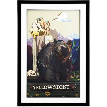 Yellowstone Wall Art In Multicolor