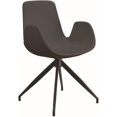 York Dining Chair In Dark Grey