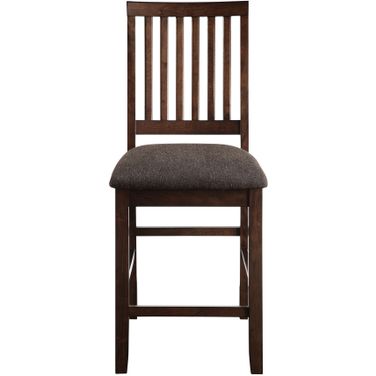 Yorktown Counter Chair Set of 2 In Brown