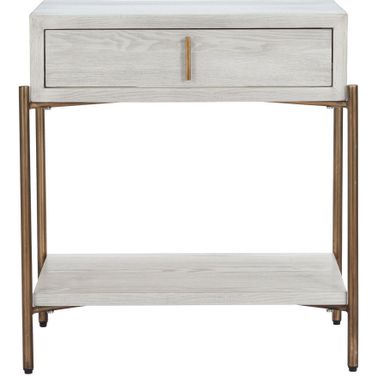 Yoru Side Table In Oak White