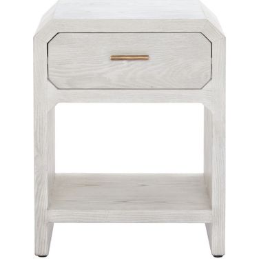 Yume Side Table In Oak White