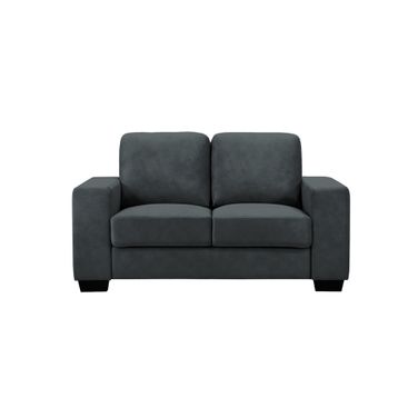 Yvonne 59 Inch Loveseat with Track Arms In Flint