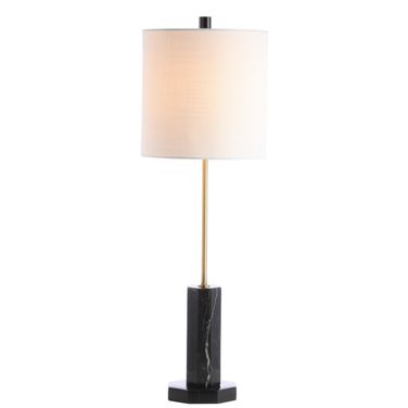 Zackary Black and Brass Gold Table Lamp