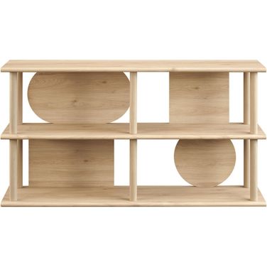 Zadie 55 Inch Console Table In Light Oak