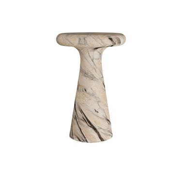 Zahara Accent Table In Mojave Faux Marble