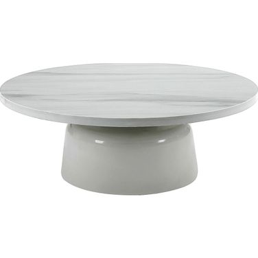 Zaid Coffee Table In White High Gloss