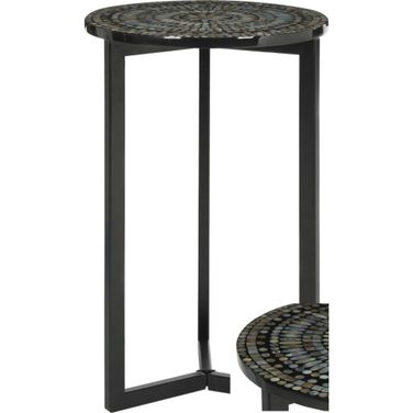 Zaira Grey End Table