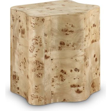Zaire End Table In Burl