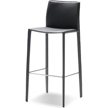 Zak Gray Leather Counter Stool - Set of 2