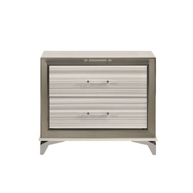 Zambrano Nightstand In White