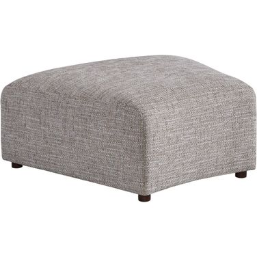 Zanzibar Alston Wedge Ottoman In Taupe