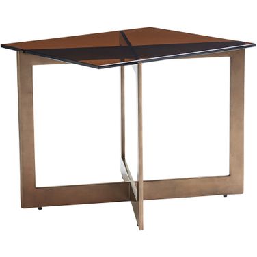 Zavala Aperture End Table In Palladian