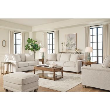 Zelara Living Room Set In Opal