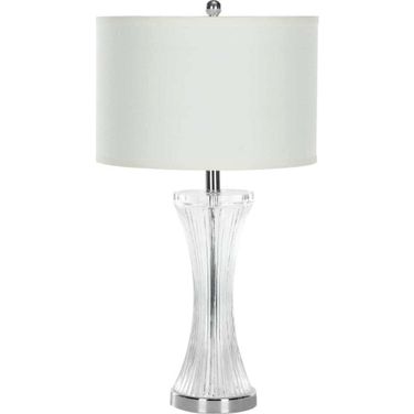 Zelda Glass 25 Inch Table Lamp