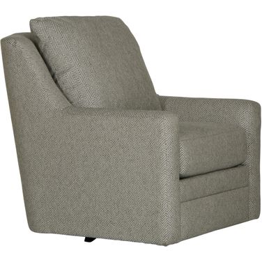 Zeller Swivel Chair In Sandstone