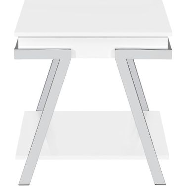 Zena End Table In Clear