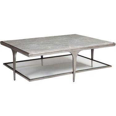 Signature Designs Zephyr Rectangular Cocktail Table In Gray