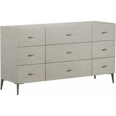 Zest 9 Drawer Dresser In Cream