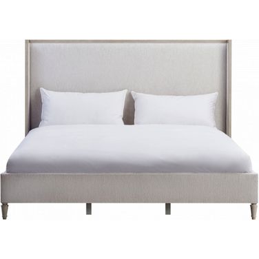 Zest King Wing Back Bed In Cream