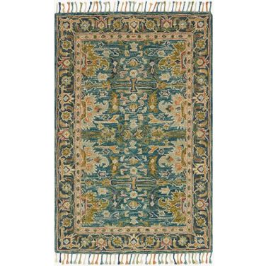 Zharah Blue/Navy 5' x 7'6" Rug