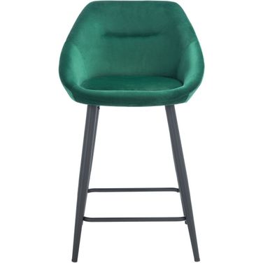 Zorica Counter Stool in Emerald
