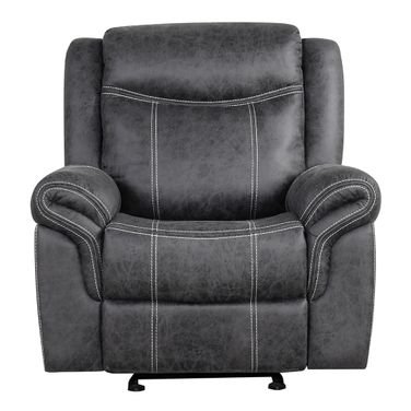 Zubaida Power Motion Glider Recliner In Dark Gray
