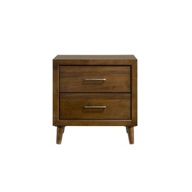 Zuma 2-Drawer Nightstand In Walnut