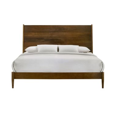 Zuma King Panel Bed In Walnut