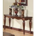 The appearance of Acme Dreena Sofa Table in Cherry designed by ACME in the rustic / southwestern interior design. This brown piece of furniture was selected by 1StopBedrooms from Dreena Collection to add a touch of cosiness and style into your home. Sku: 10292. Material: Wood.