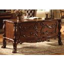 The appearance of Dresden Home Office Desk designed by ACME in the transitional interior design. This brown piece of furniture was selected by 1StopBedrooms from Dresden Collection to add a touch of cosiness and style into your home. Sku: 12169. Material: Wood.