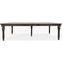Madison County Rectangle Extension Dining Table In Brown