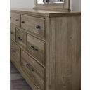 The appearance of Cool Rustic Stone Grey 7 Drawer Dresser designed by Artisan & Post in the rustic / southwestern interior design. This brown piece of furniture was selected by 1StopBedrooms from Cool Rustic Collection to add a touch of cosiness and style into your home. Sku: 172-002. Material: Solid Wood.