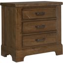 The appearance of Cool Rustic Amber 3 Drawer Nightstand designed by Artisan & Post in the rustic / southwestern interior design. This rustic brown piece of furniture was selected by 1StopBedrooms from Cool Rustic Collection to add a touch of cosiness and style into your home. Sku: 174-227. Material: Maple.