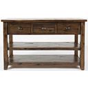 The appearance of Artisan'S Craft 50 Inch Sofa Table In Dakota Oak designed by Jofran in the transitional interior design. This dakota oak piece of furniture was selected by 1StopBedrooms from Artisan'S Craft Collection to add a touch of cosiness and style into your home. Sku: 1742-4. Material: Acacia.