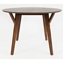 The appearance of Copenhagen 44 Inch Round Dining Table In Medium Brown designed by Jofran in the modern / contemporary interior design. This medium brown piece of furniture was selected by 1StopBedrooms from Copenhagen Collection to add a touch of cosiness and style into your home. Sku: 1769-44. Table Top Shape: Round. Size: 44". Material: Acacia.