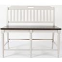 The appearance of Orchard Park 48 Inch Slatback Counter Height Bench In Soft Grey designed by Jofran in the transitional interior design. This soft grey piece of furniture was selected by 1StopBedrooms from Orchard Park Collection to add a touch of cosiness and style into your home. Sku: 1771-BS48KD. Material: Rubberwood.