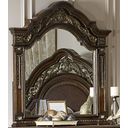 The appearance of Catalonia Cherry Mirror designed by Homelegance in the transitional interior design. This brown piece of furniture was selected by 1StopBedrooms from Catalonia Collection to add a touch of cosiness and style into your home. Sku: 1824-6. Material: Wood.