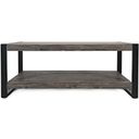 The appearance of Pinnacle Coffee Table In Gray designed by Jofran in the transitional interior design. This gray piece of furniture  was selected by 1StopBedrooms from Pinnacle Collection to add a touch of cosiness and style into your home. Sku: 1890-1. Material: Acacia.