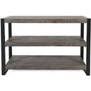 The appearance of Pinnacle Sofa Table In Gray designed by Jofran in the transitional interior design. This gray piece of furniture  was selected by 1StopBedrooms from Pinnacle Collection to add a touch of cosiness and style into your home. Sku: 1890-4. Material: Acacia.