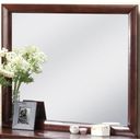 The appearance of Ireland Espresso Mirror designed by ACME in the transitional interior design. This brown piece of furniture was selected by 1StopBedrooms from Ireland Collection to add a touch of cosiness and style into your home. Sku: 21454. Material: Wood.